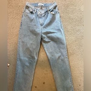 Abercrombie cross over jeans